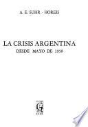 La crisis argentina