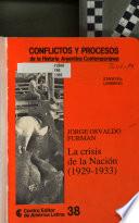 La crisis de la Nación (1929 - 1933).
