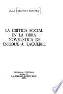 La crítica social en la obra novelística de Enrique A. Laguerre
