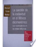 La Cuestión de la esclavitud en el México decimonónico