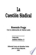 La cuestión sindical