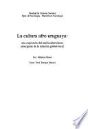 La cultura afro uruguaya