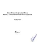 La cultura en la época de Rosas