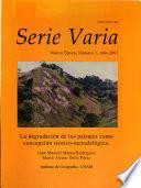 La degradación de los paisajes como concepción teórico-metodolǵica