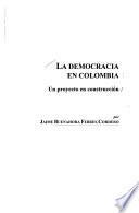 La democracia en Colombia