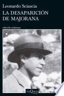 La desaparición de Majorana