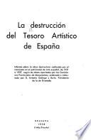 La Destrucción del tesoro artístico de España