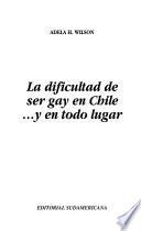 La dificultad de ser gay en Chile--