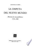 La disputa del Nuovo Mundo
