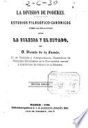 La Division de poderes