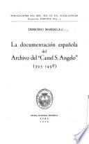 La documentación española del Archivo del Castel S. Angelo, 1395-1498