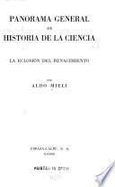 La eclosion del Renacimiento