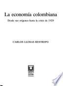 La economía colombiana