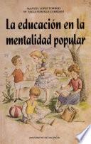 La educación en la mentalidad popular