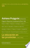 La educación en las provincias (1945-1985)