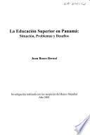 La educación superior en Panamá