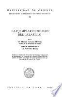 La ejemplar humildad del Lazarillo