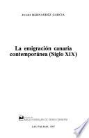 La emigración canaria contemporanea (siglo XIX)