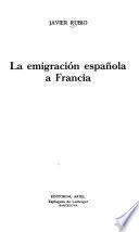 La emigración española a Francia