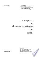 La empresa y el orden económico y social