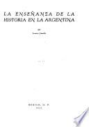 La enseñanza de la historia en la Argentina