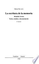 La Escritura de la memoria