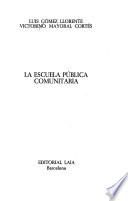 La escuela pública comunitaria
