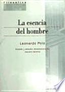 La esencia del hombre