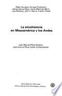 La Etnohistoria en Mesoamérica y los andes