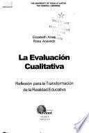 La Evaluación cualitativa