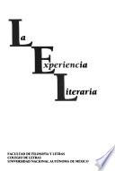 La experiencia literaria