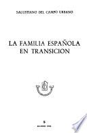 La familia española en transición