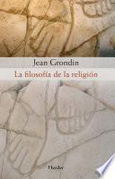 La filosofía de la religión