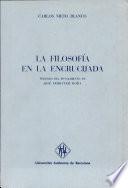 La filosofía en la encrucijada