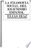 La filosofía social del krausismo español