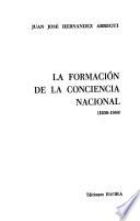 La formación de la conciencia nacional, 1930-1960