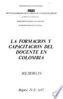 La Formación y capacitación del docente en Colombia