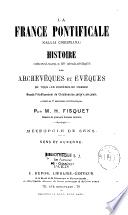 La France pontificale (Gallia Christiana)