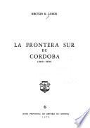 La frontera sur de Córdoba (1810-1820)