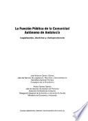 La función pública de la Comunidad Autónoma de Andalucía