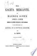 La Gaceta mercantil de Buenos Aires 1823-1852