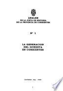 La generación del ochenta en Corrientes