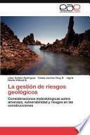 La Gestión de Riesgos Geológicos