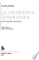 La gramática generativa