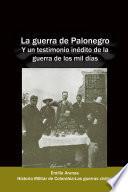 La guerra de Palonegro