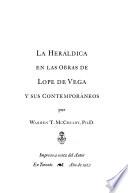 La heráldica en las obras de Lope de Vega y sus contemporáneos