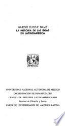 La historia de las ideas en Latinoamérica