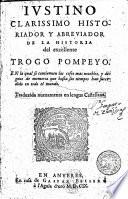 La historia del excellente Trogo Pompeyo