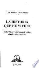 La historia que he vivido