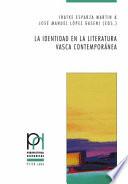 Libro La identidad en la literatura vasca contemporánea
